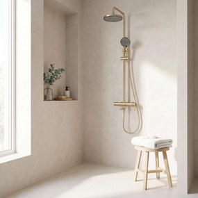 Душ Комплект Rea Arcos brush gold