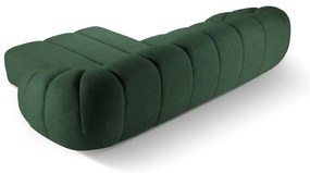 Зелен ъглов диван (десен ъгъл) Diana – Micadoni