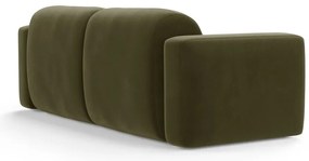 Кадифен диван в цвят каки 220 cm Strino – Cosmopolitan Design