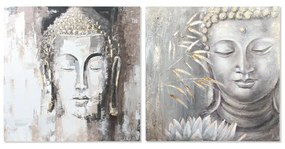 Картина DKD Home Decor Buda (100 x 3.8 x 100 cm)