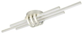 LED осветително тяло за таван в сребрист цвят 18x81 cm Cinto – Trio