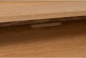 Работна маса с дъбов плот 60x120 cm Giorgio – White Label