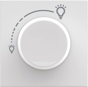 BTICINO Димер ротативен L5-300VA LED5-200W 2 мод. цвят Бял Classia  - RW4415