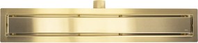 Линеен отводнител Rea Neox brush gold 70