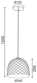 Полилей Gibel-Черен - Злато