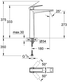 Maca Кран за тоалетна Grohe Allure Brilliant