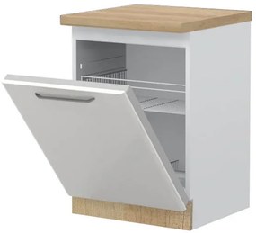 Преден шкаф за съдомиялна машина Modena K60-White glossy