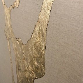 Ръчно рисувана картина 90x120 cm Wild Horizon Gold – Malerifabrikken