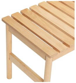 Светлокафява пейка Row – Hübsch