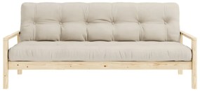Бежов разтегателен диван 205 cm Knob - Karup Design