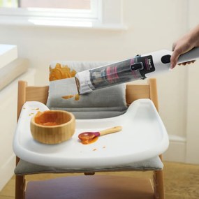 Безжична прахосмукачка за петна Shark StainForce HX100EUT, 100W, 15 мин, Килими, Тапицерия, Матраци, Самопочистване, Бял