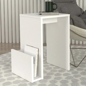 Странична масичка от меламин Regnar в цвят сапфирен дъб 43.1x33.5x52см.