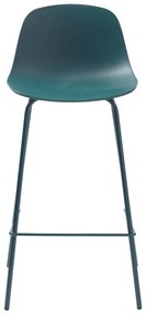 Пластмасов бар стол в цвят бензин 92,5 cm Whitby - Unique Furniture