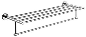 Aqualine - Стенна закачалка за кърпи SAMBA 21x62,5 см лъскав хром
