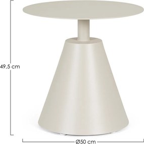 Алуминиева кръгла градинска масичка ø 50 cm Aloha – Bizzotto