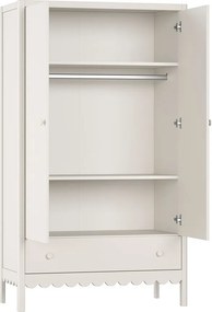 Бежов детски гардероб 110x190x55 cm Swingo – Vipack