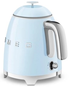 Светлосиня електрическа кана от неръждаема стомана 800 ml Retro Style – SMEG