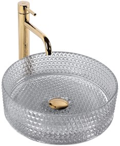 Умивалник за плот Rea Cristal Light Grey