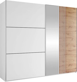 Гардероб Sintra 250 плъзгащ-Бяло Fusiko