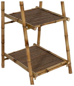 Бамбуков стелаж в естествен цвят 48x152x50 cm Manali – Ixia