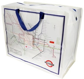Кутия за съхранение на дрехи от рециклирана пластмаса 58x28x48 cm Heritage Tube Map – Rex London