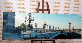 Картина на платно – Мост Александър III в Париж