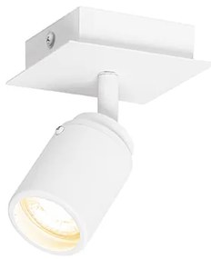 Модерен квадратен бял IP44 спот за баня - Ducha