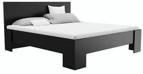 Легло FORTE + матрак, 160x200,черен