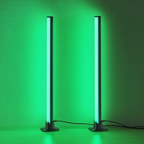 Черна метална LED настолна лампа (височина 55 cm) Boy – Reality