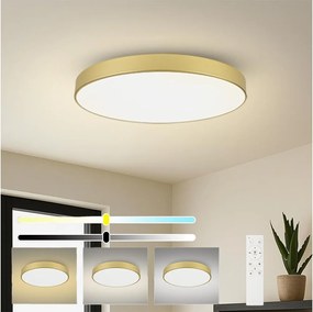 Brilagi -LED димируемо осветително тяло POOL SMART LED/128W/230V 100 см златисто Wi-Fi Tuya+ДУ
