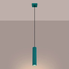 Brilagi - LED полилей на кабел CRESTO 1xGU10/10W/230V тюркоазен