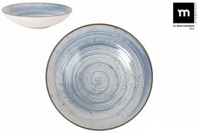 Дълбока купа LA MEDITERRANEA Swirl, 21 cm, порцелан