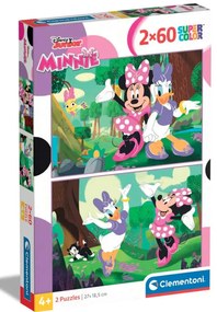Clementoni - Пъзел Minnie Mouse 24815 2х60ч.