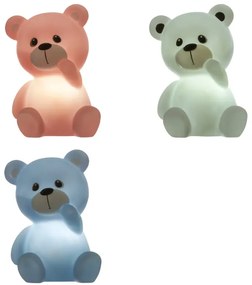 Детска нощна лампа atmosphera Teddy Bear, Включени батерии, 14 см