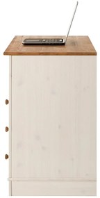 Работна маса с боров плот 50x140 cm Anita – Støraa