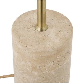 Бежова настолна лампа с метален абажур (височина 45 cm) Sheffield – House Nordic