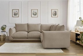 Бежов ъглов диван Ernest – Bobochic Paris