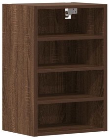 854181 vidaXL Шкаф окачване Riga Кафяв дъб 40x29,5x60 cm Инженерна дървесина