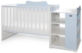 LORELLI Classic Трансформиращо се легло 82/190 см. MULTI БЯЛО/BABY BLUE