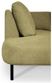 Ъглов диван в цвят горчица (ляв ъгъл/"U" форма) Hero – Scandic