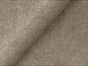 Кафяв кадифен диван 255 cm Aloha – Makamii