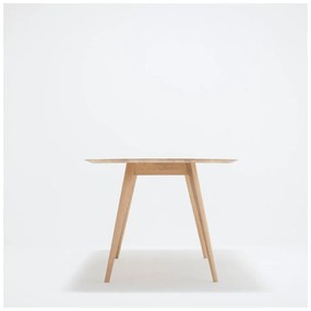 Трапезна маса от масивна дъбова дървесина , 220 x 90 cm Stafa - Gazzda