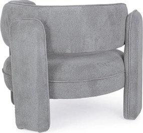 Сиво кресло Aisha – Bizzotto