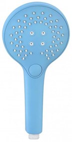Подвижна душ глава 7305BL, ABS, светлосин, 3 функции, 3.5x14.5х26см