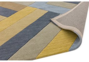 Сив и жълт килим Big Zig, 160 x 230 cm Reef - Asiatic Carpets
