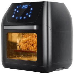 Aigostar - Горещ въздух фурна 1400W/230V 12л черна