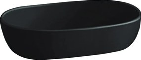 Mexen Viki мивка над плот 59 x 40 см, черен блясък - 21056070