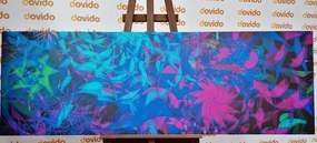 Картина на платно – Модерна абстракция в интересно изпълнение