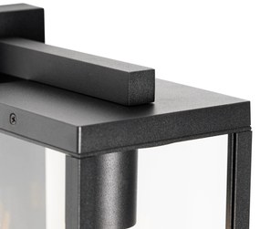 Умен външен стенен фенер черен IP44 вкл. Wifi ST64 - Charlois