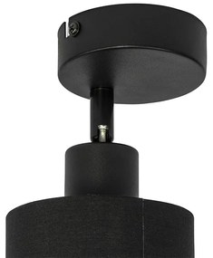 Таванна лампа черна регулируема - Hetta